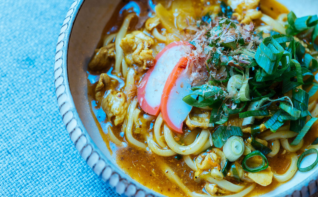 SN1で作る「白だしで簡単スパイスカレーうどん」