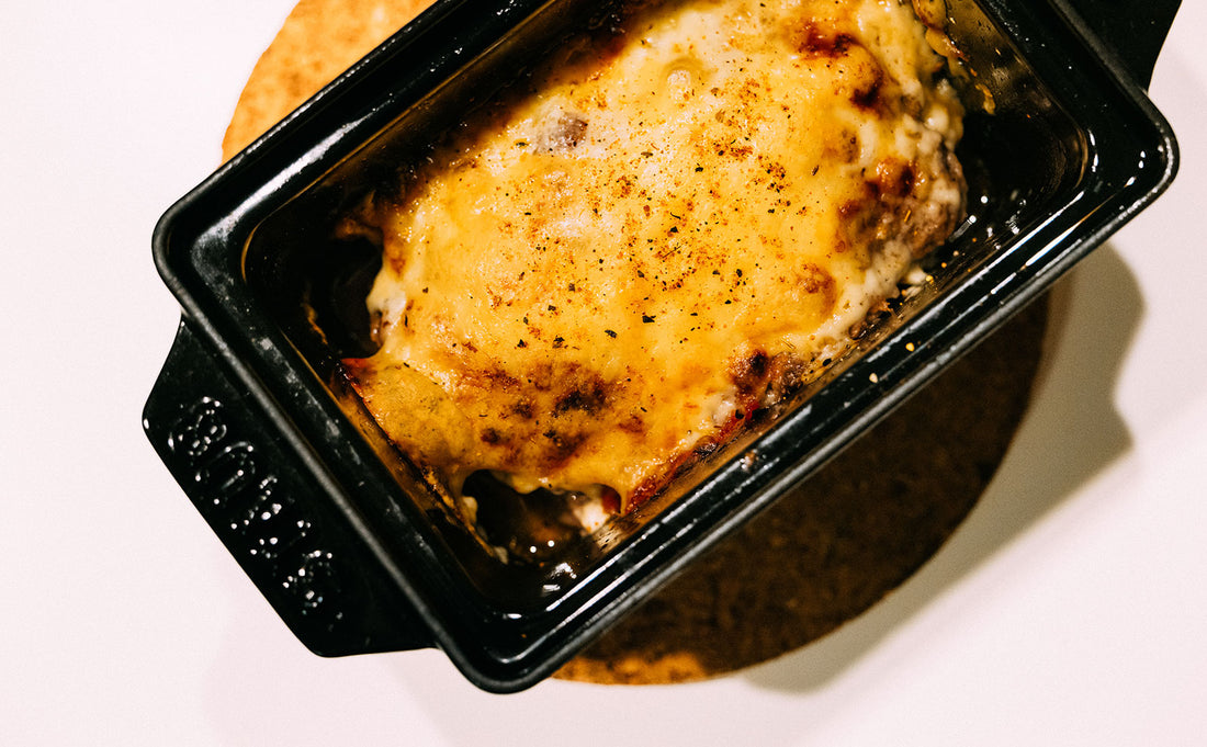 肉汁ジュわ〜♪なチーズハンバーグ