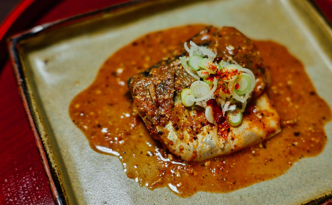 スパイス香る♪「さばのみそ煮」