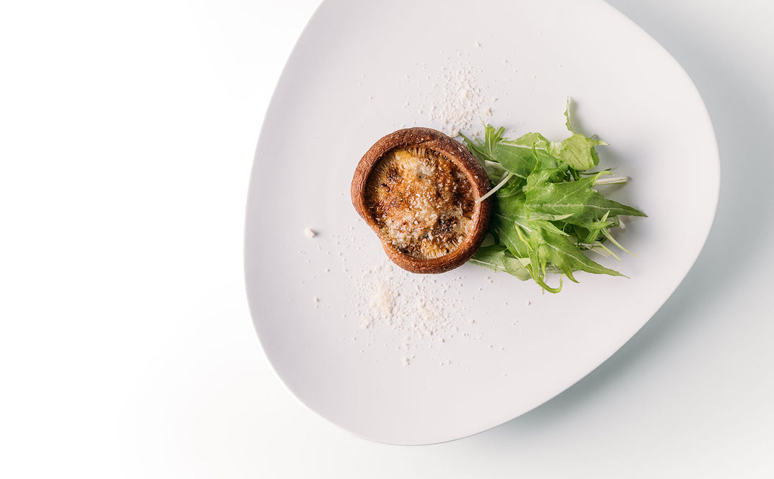 ヘルシーなのに満足感たっぷり♪ しいたけステーキ