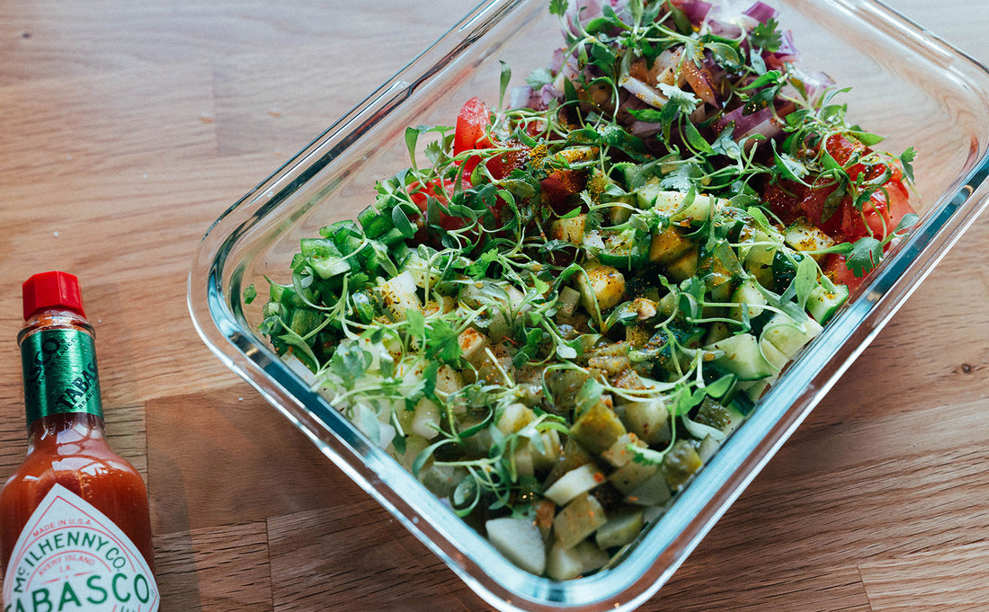 ざくざくエスニックサラダ